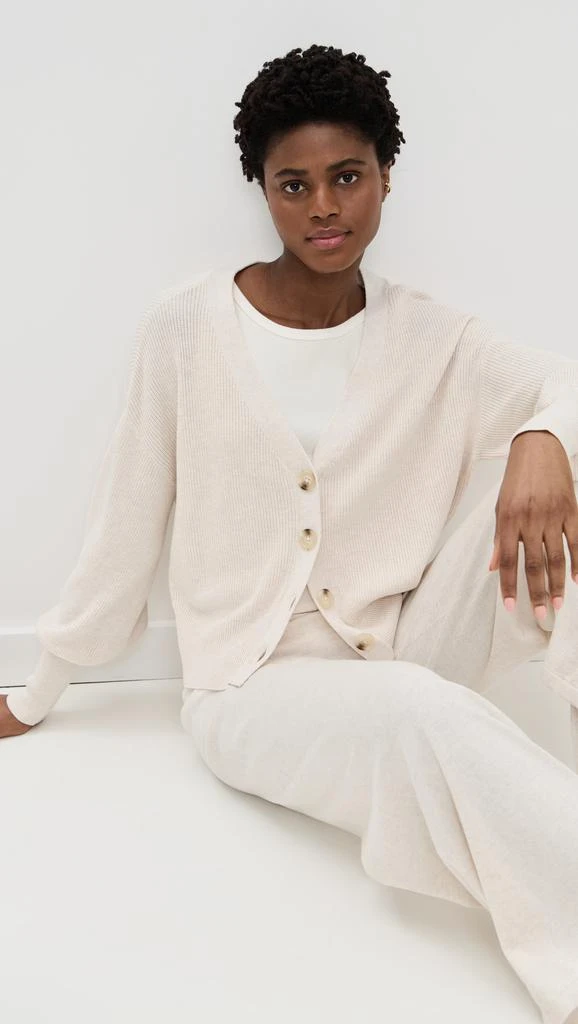 Eberjey Fine Gauge Sweater Cardigan 1