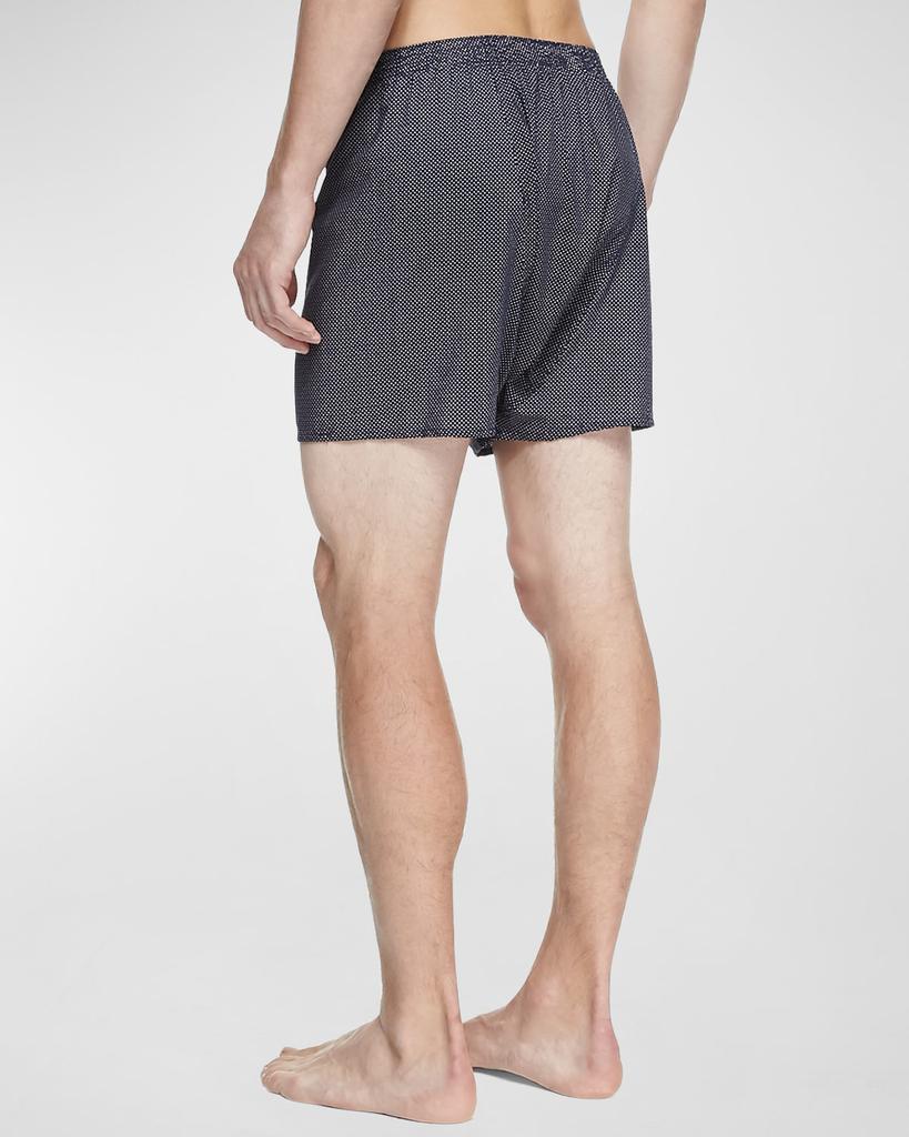 Derek Rose Men's Plaza Pindot Boxer Shorts