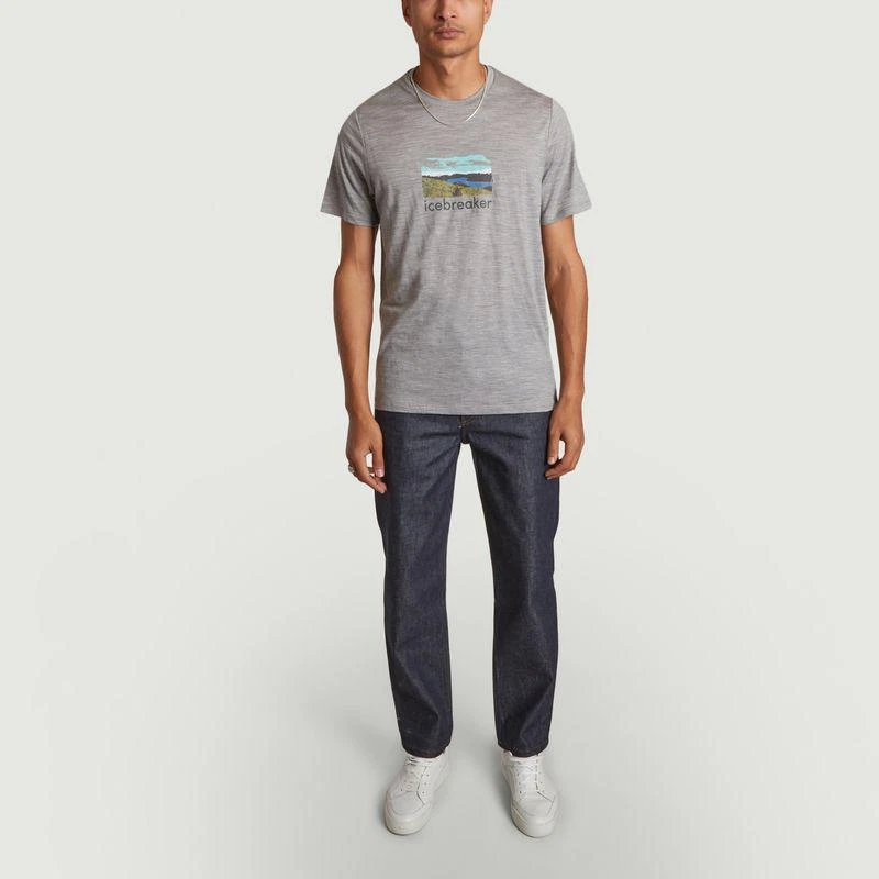 Icebreaker Tech Lite II SS Trailhead T-shirt Metro ICEBREAKER 4