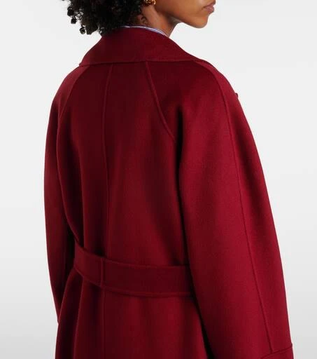Max Mara Malika virgin wool wrap coat 6