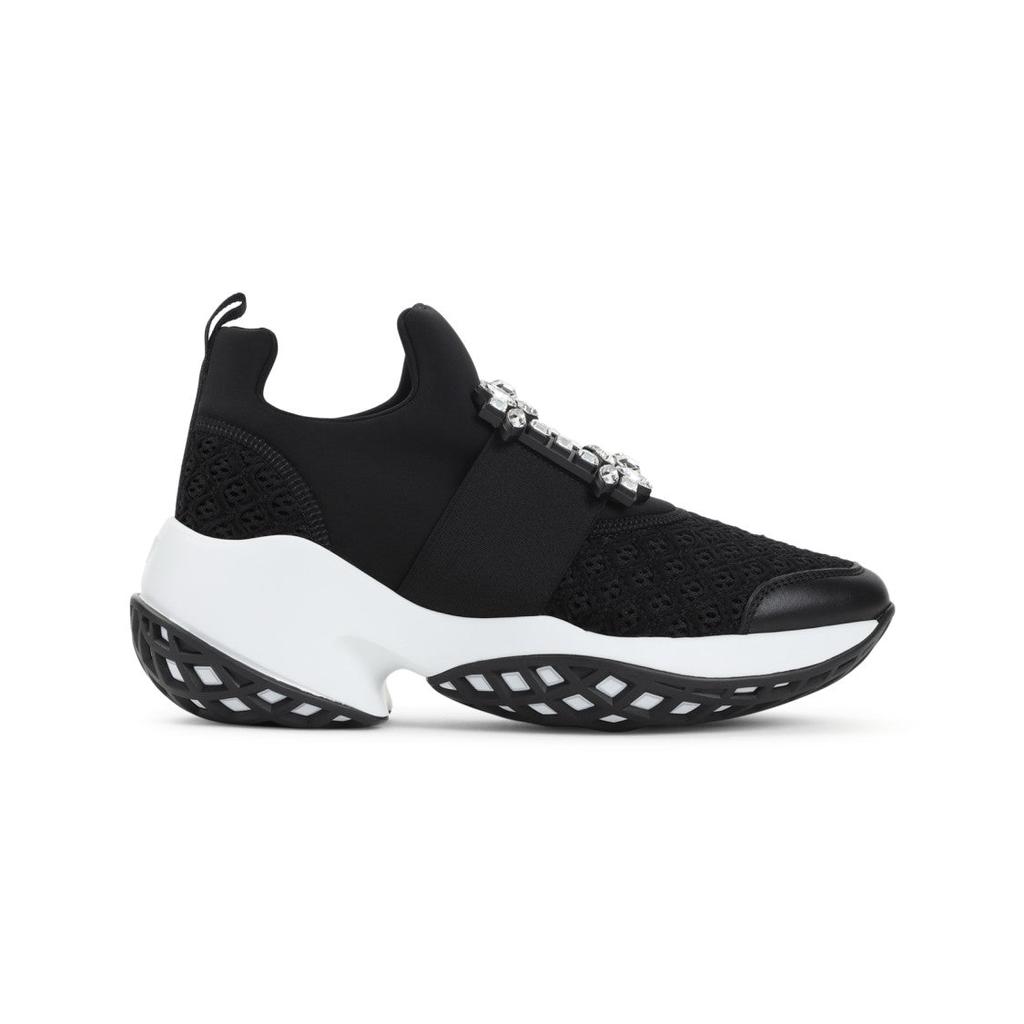 Roger Vivier Run Strass Buckle Sneakers