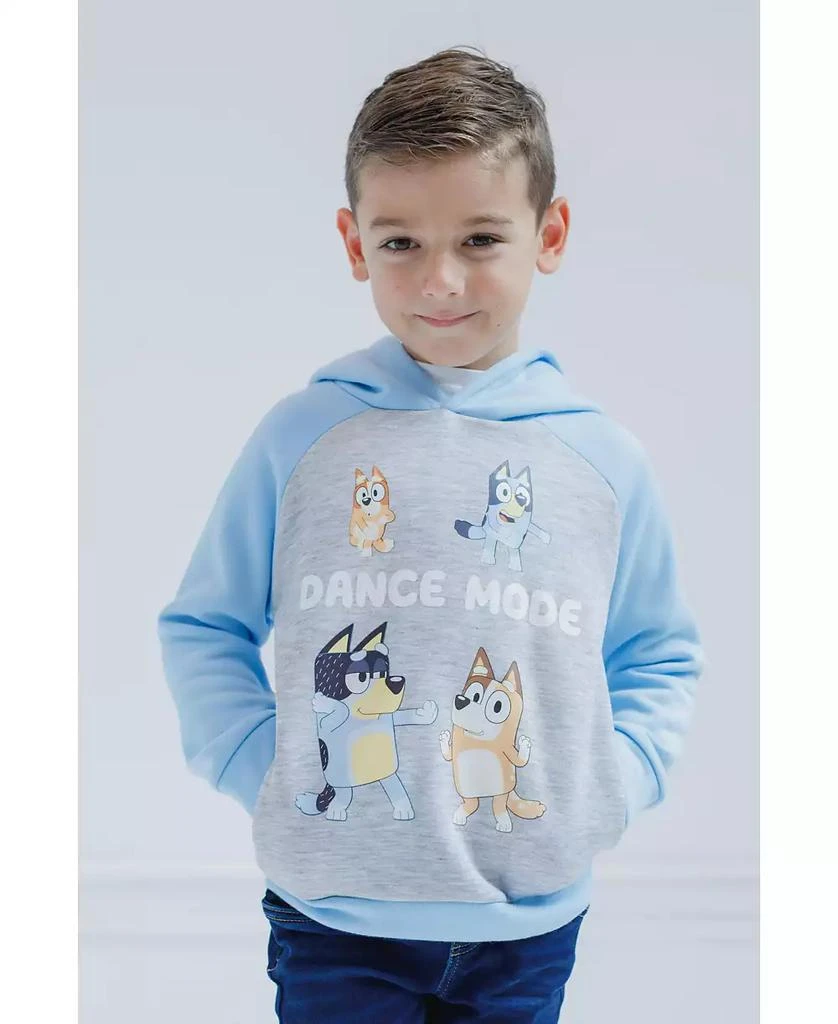 Bluey Toddler Boys Mom Dad Bingo Fleece Hoodie Toddler|Child 2