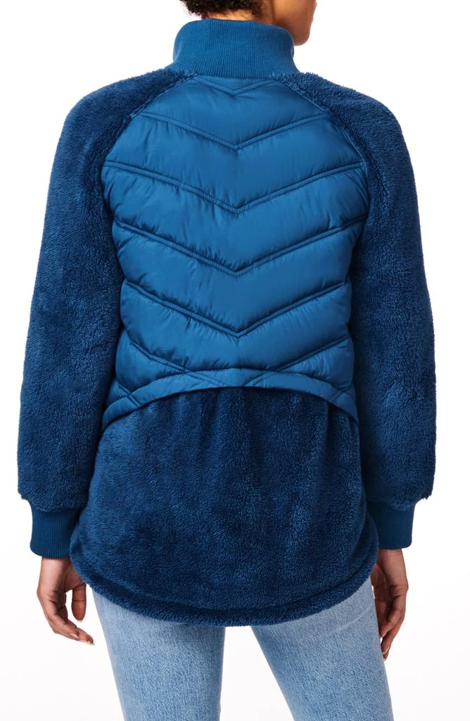 Bernardo Mixed Media Puffer Jacket 2