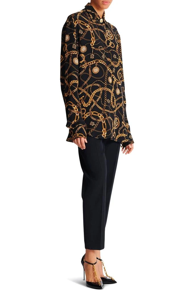 Balmain Balmain Chains Pattern Printed Shirt 4