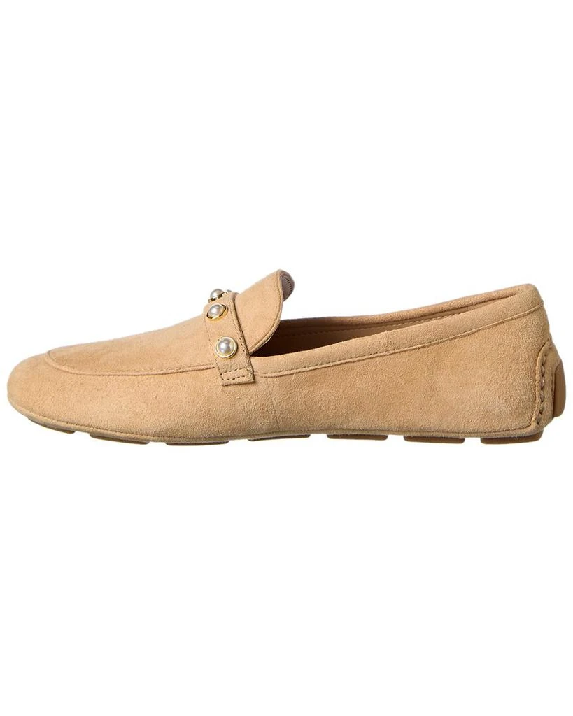 Stuart Weitzman Allpearls Suede Driving Loafer 2