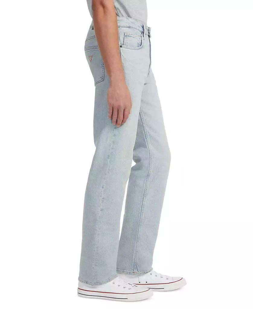 GUESS Men's Light-Wash GJ G16 Straight Jeans 3