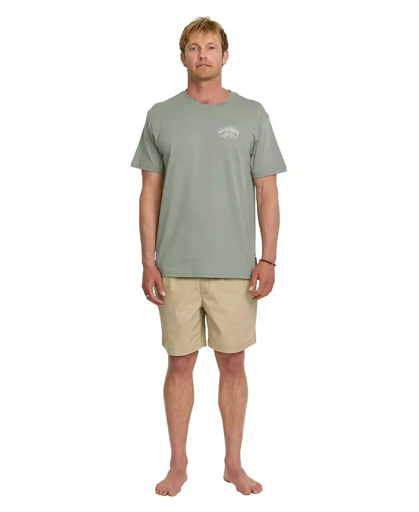 Quiksilver Men's A Frame Arch Short Sleeve T-Shirt 5