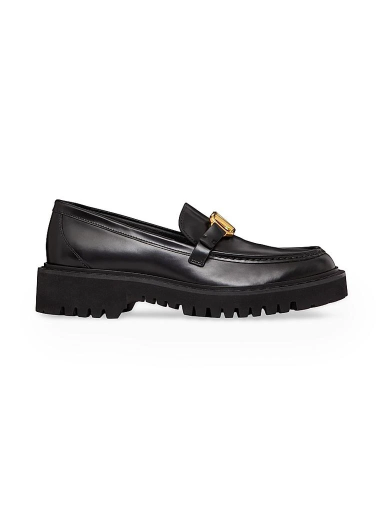 Valentino Vlogo Signature Calfskin Loafers 2