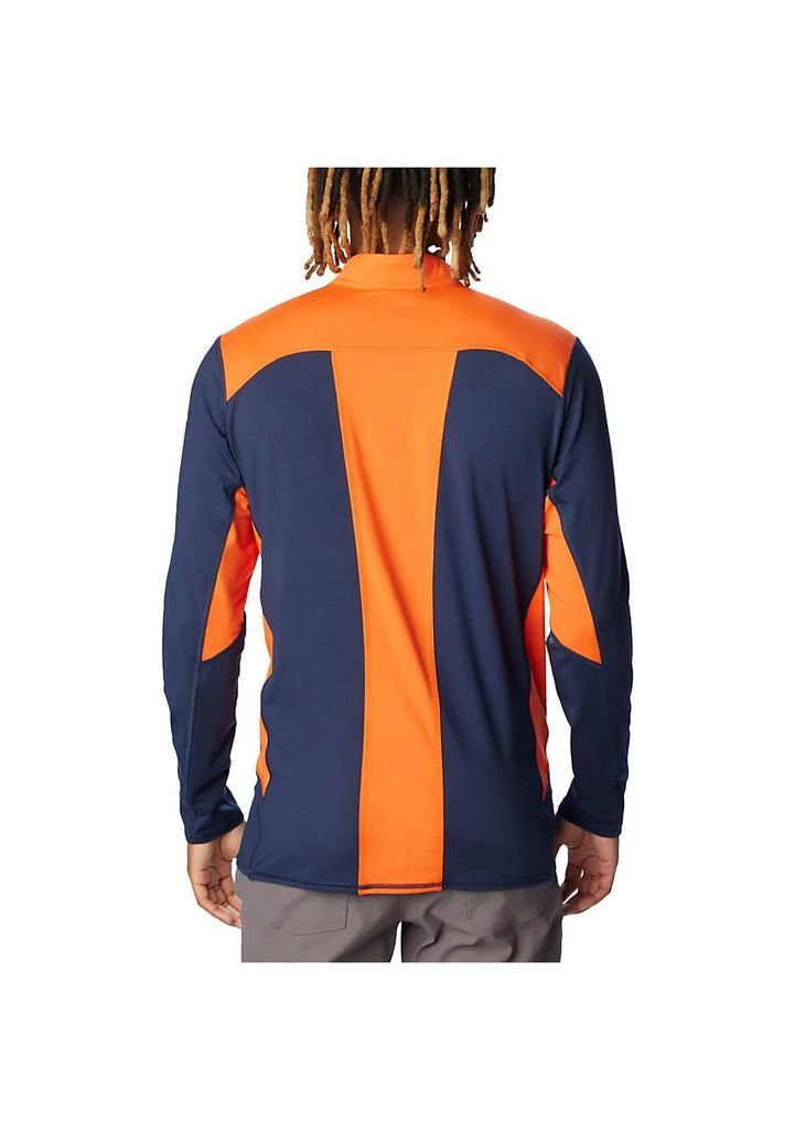 Columbia NCAA Auburn Tigers Tech Trail™ Omni-Shade Quarter-Zip Top 2