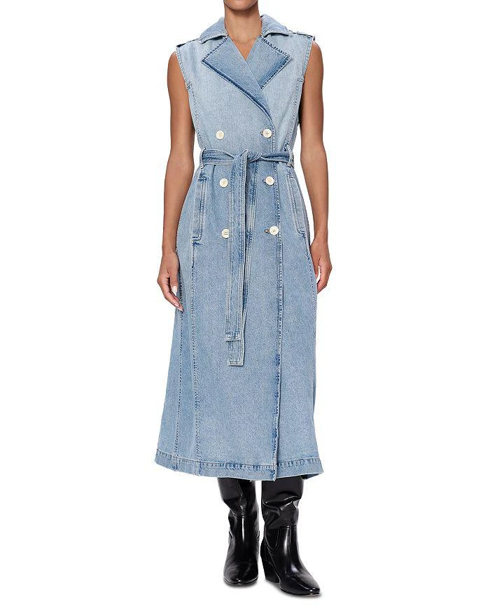 Shop Sleeveless Denim Trench Coat Dress on Sale at BeyondStyle  Get 31%  Off Sleeveless Denim Trench Coat Dress with Limited-Time Flash Deals,  Exclusive Discounts, and Special Offers. Enjoy Unbeatable Savings on