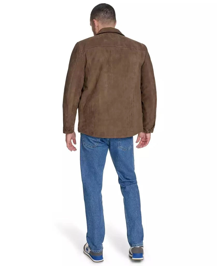 Dockers Men's Microsuede Shirt Jacket 4