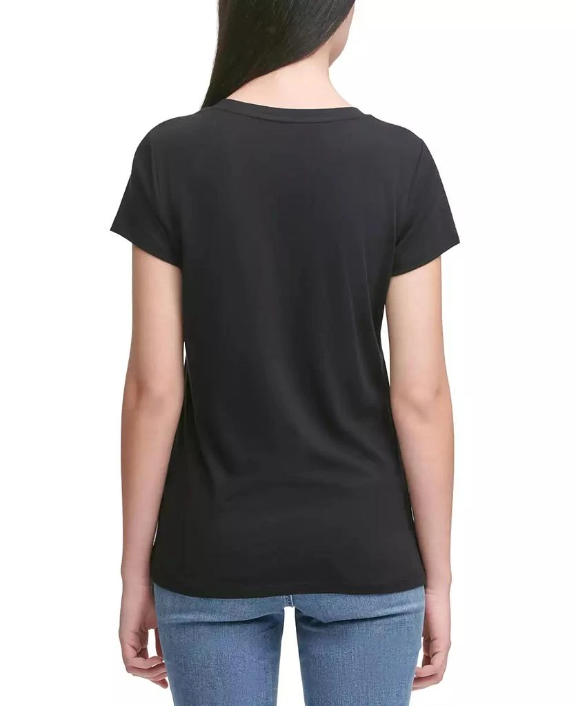 Calvin Klein Jeans V-Neck Logo T-Shirt 2