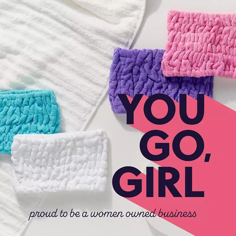 Turbie Twist 4-Pack Cotton Headbands – Extra-Wide, Comfy, All Hair Types, Classics 7