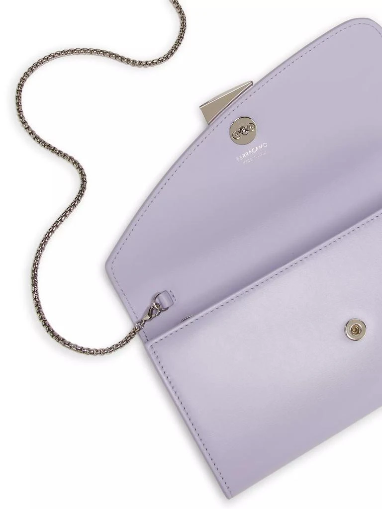 Salvatore Ferragamo Fiamma Chain Wallet 7
