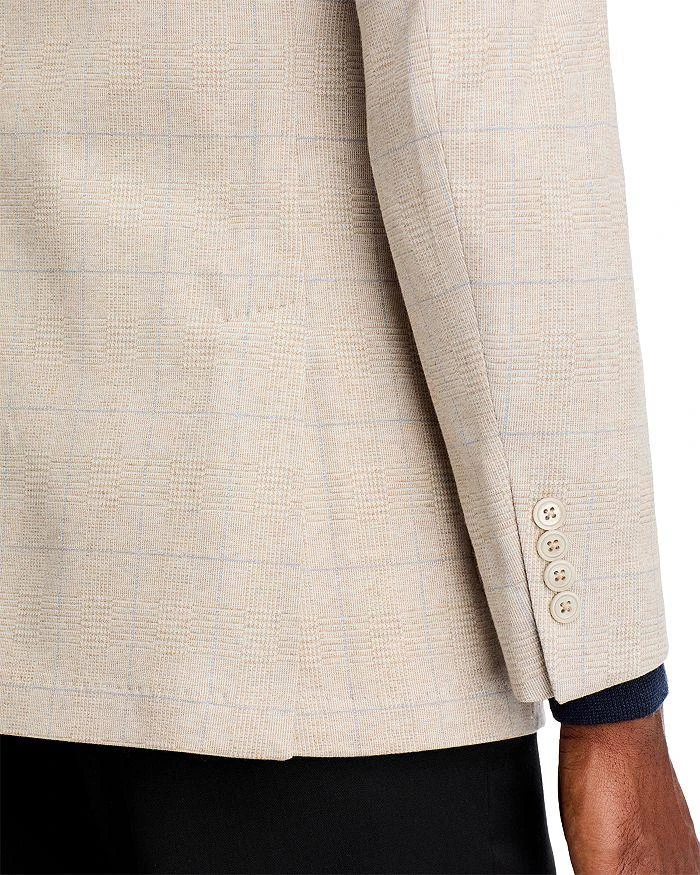 Hart Schaffner Marx New York Cotton Jersey Plaid Unstructured Sport Coat 7