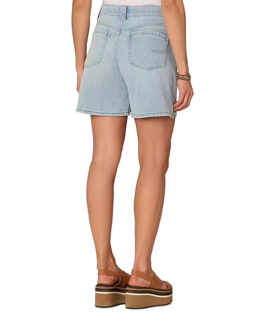 Democracy Women's "Ab"solution Leisure Skyrise Drawstring Denim Shorts 3