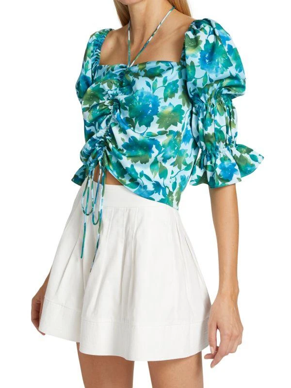 AMUR Raveena Puff-Sleeve Top 3