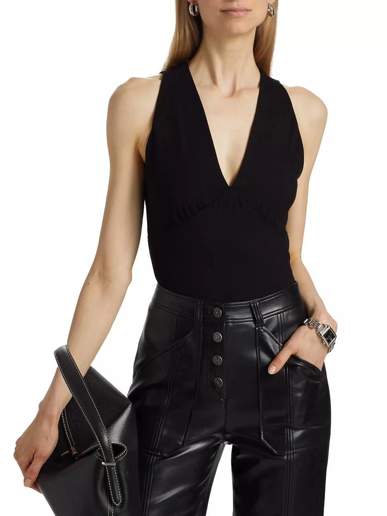 Reformation Bowie Knit V-Neck Top 3