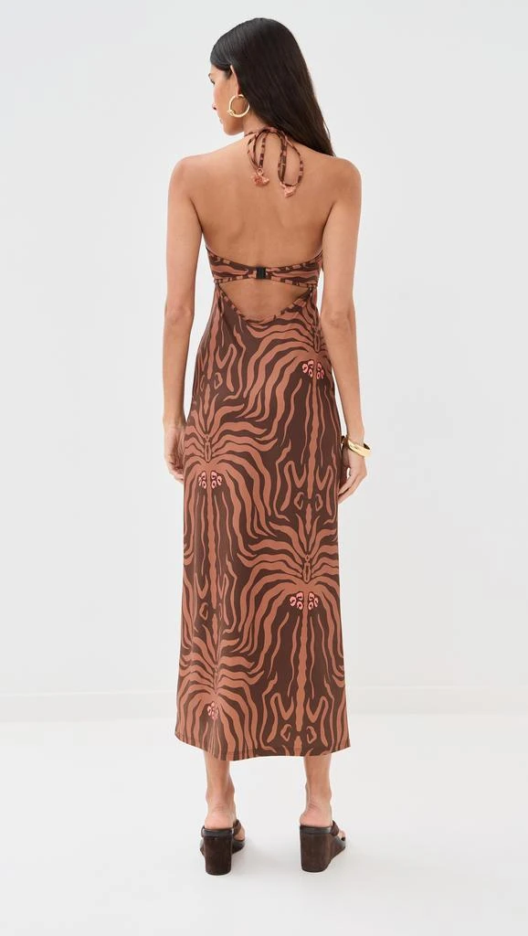 JOHANNA ORTIZ Jungle Palms Midi Dress 3