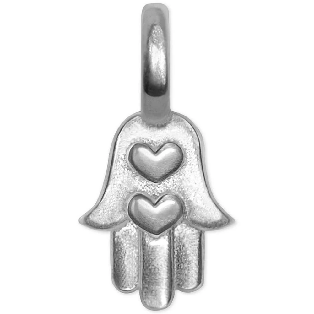Alex Woo Hamsa Hand Mini-Charm in Sterling Silver 1