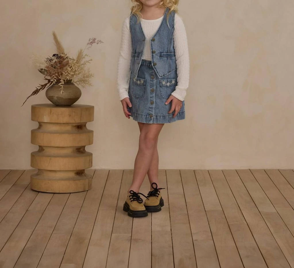 Rylee + Cru Rylee + Cru - Girls
 Denim Vest