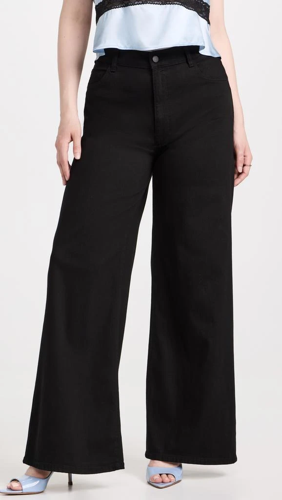 DL1961 Hepburn Wide Leg: High Rise Vintage Jeans 7