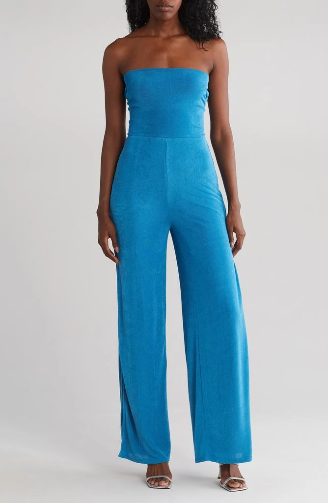 Lulus Owning the Vibe Wide Leg Jumpsuit 1