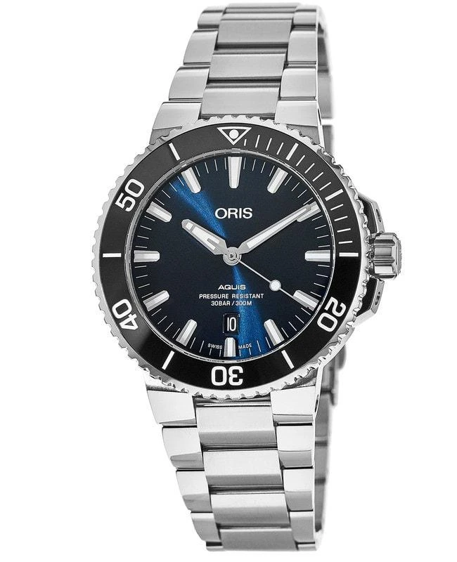 Oris Oris Aquis Date Automatic Blue Dial Steel Men's Watch 01 733 7732 4135-07 8 21 05PEB 1