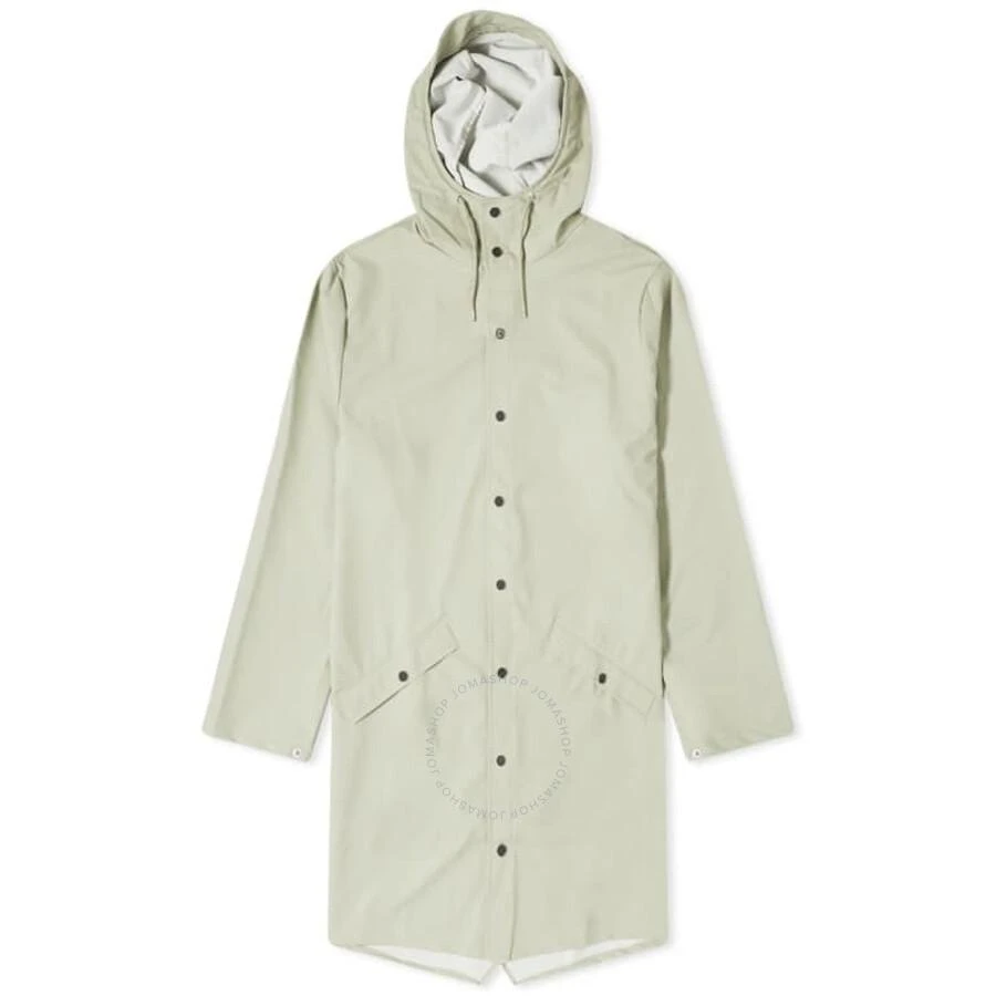 RAINS Men's Green Classic Long Jacket 1