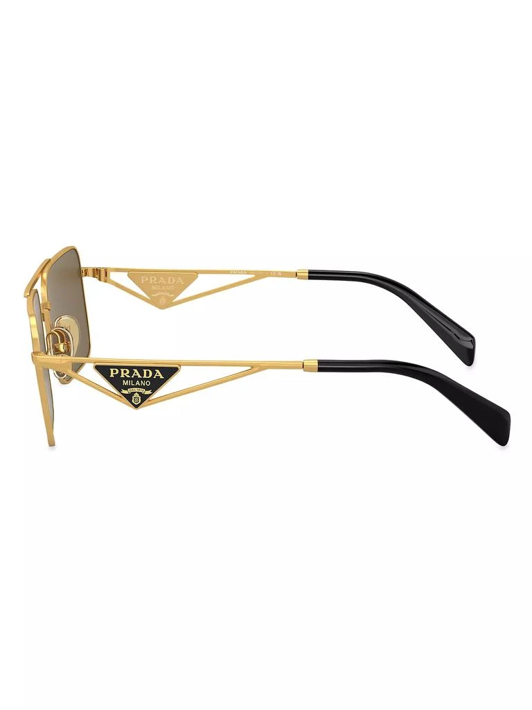 Prada A52S 56MM Rectangular Sunglasses 4