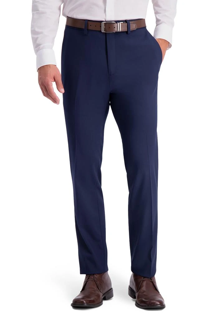 Kenneth Cole Reaction Shadow Check Slim Fit Dress Pants 1
