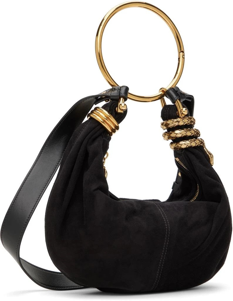Chloé Black Small Bracelet Suede Bag 3