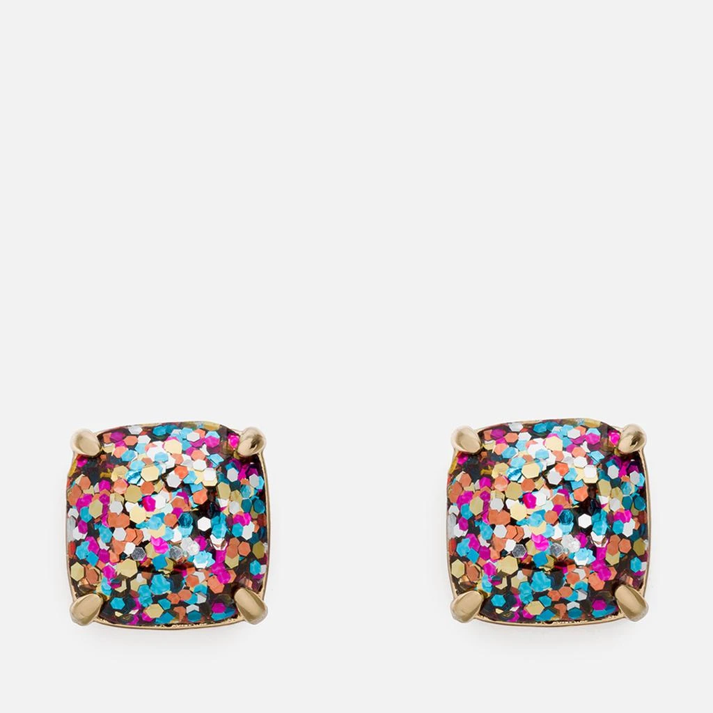 Kate Spade Women's Small Square Stud Earrings - Multi Glitter 1