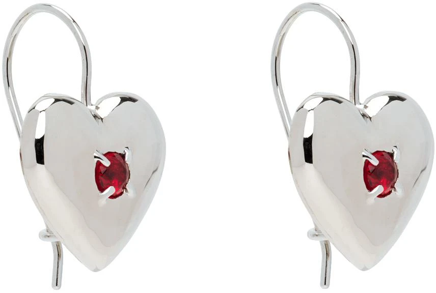 Mondo Mondo Silver Lover Earrings 2