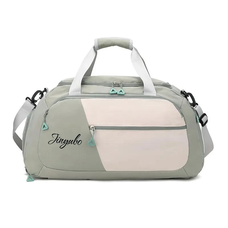TRUEDAMES Contrast Nylon Travel Bag 5