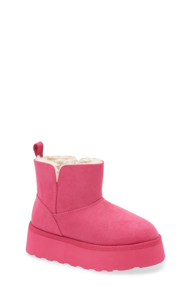 Harper Canyon Kid's Ezra Faux Fur Lined Platform Bootie