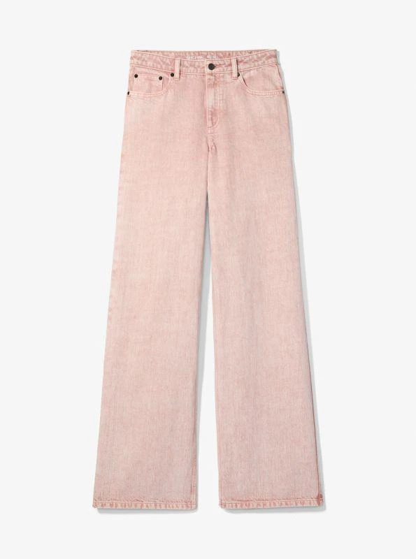 Michael Kors Garment-Dyed Wide Leg Jean 3