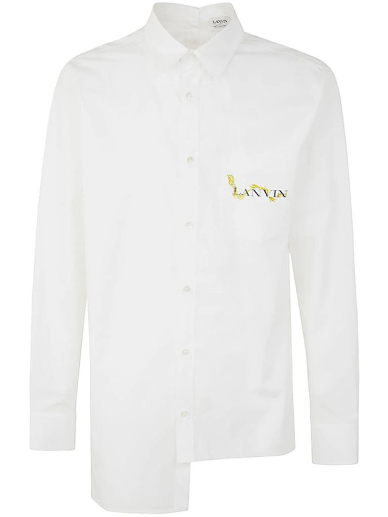 Lanvin CNY LONG SLEEVE ASYMMETRIC SHIRT 1
