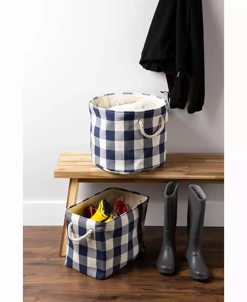 Design Imports Storage Bin Buffalo Check, Rectangle 2