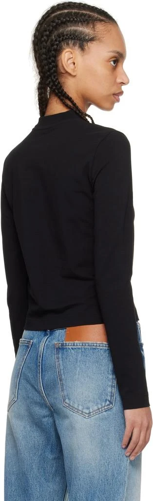 Jacquemus Black 'The Gros Grain long-sleeve' T-shirt 3