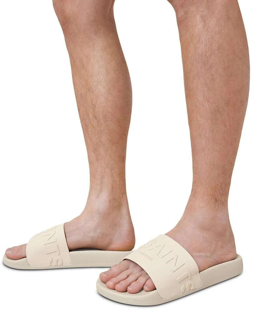 ALL SAINTS Men's Biggy Logo Slides 2