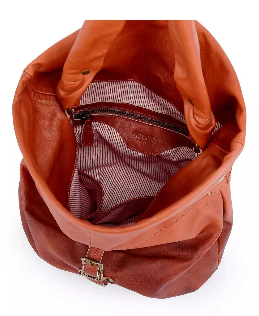 OLD TREND Sweet Lotus Leather Bucket Bag 2