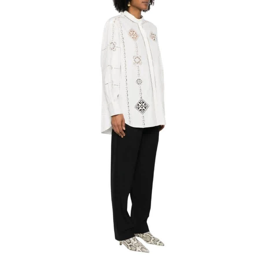 Isabel Marant Soeline Openwork Cotton Shirt 2