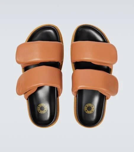 Dries Van Noten Leather platform sandals 4
