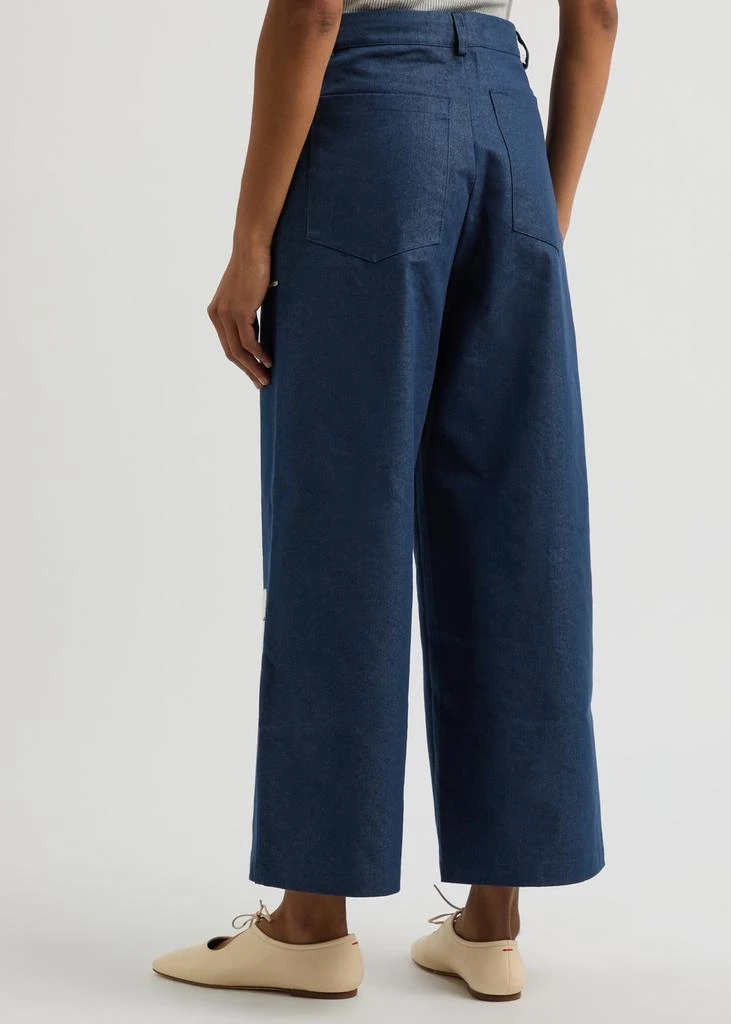 Sister Jane Heart to Heart cropped wide-leg jeans  3