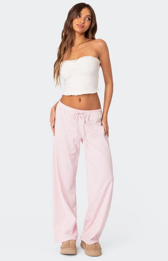 Edikted Olivia Striped Loose Fit Pants 1