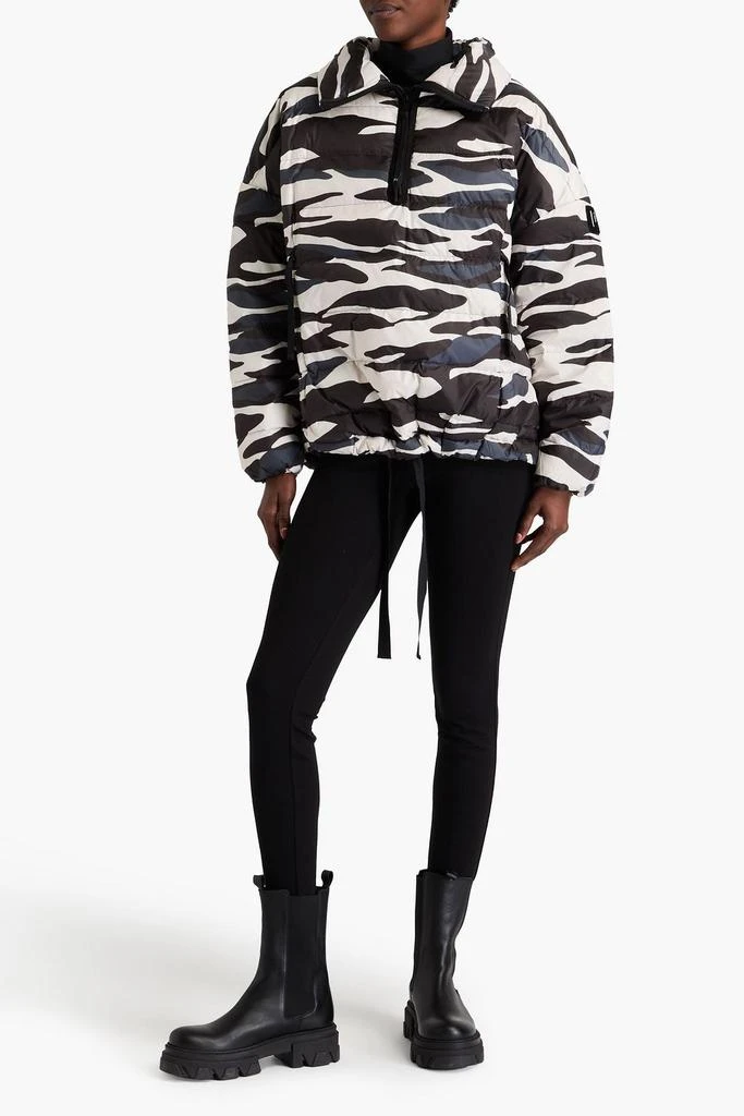 Holden Quilted camouflage-print shell down jacket 2