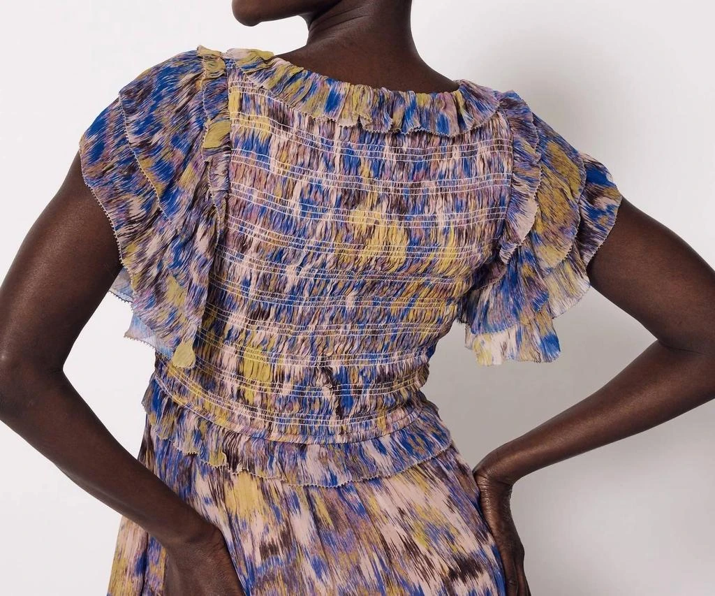 Cleobella Helene Ankle Dress In Azucar 4