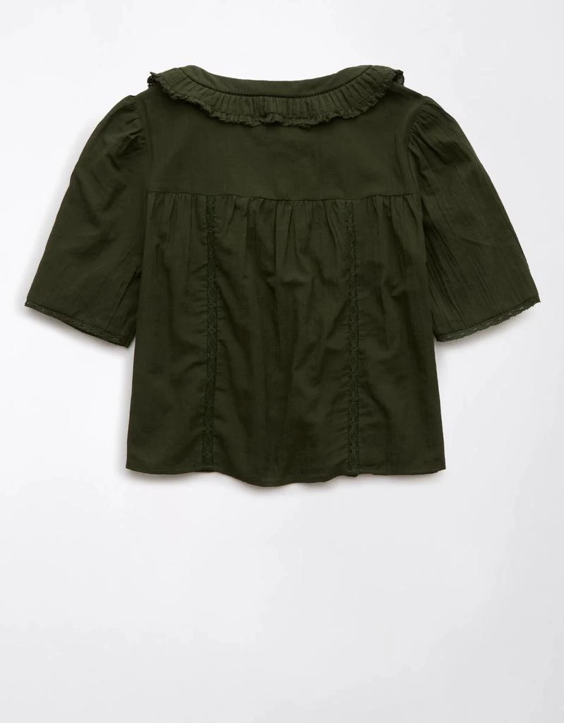 AE AE Collared Pintuck Blouse 4