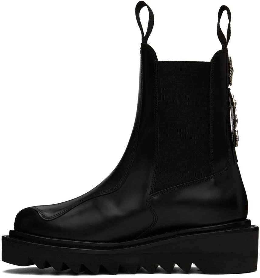 Toga Virilis SSENSE Exclusive Black Chelsea Boots 3